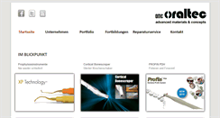 Desktop Screenshot of amc-oraltec.de